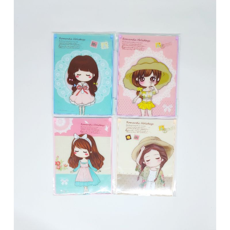Cermin lipat / cermin make up / cermin fancy / souvenir-Cermin lipat A