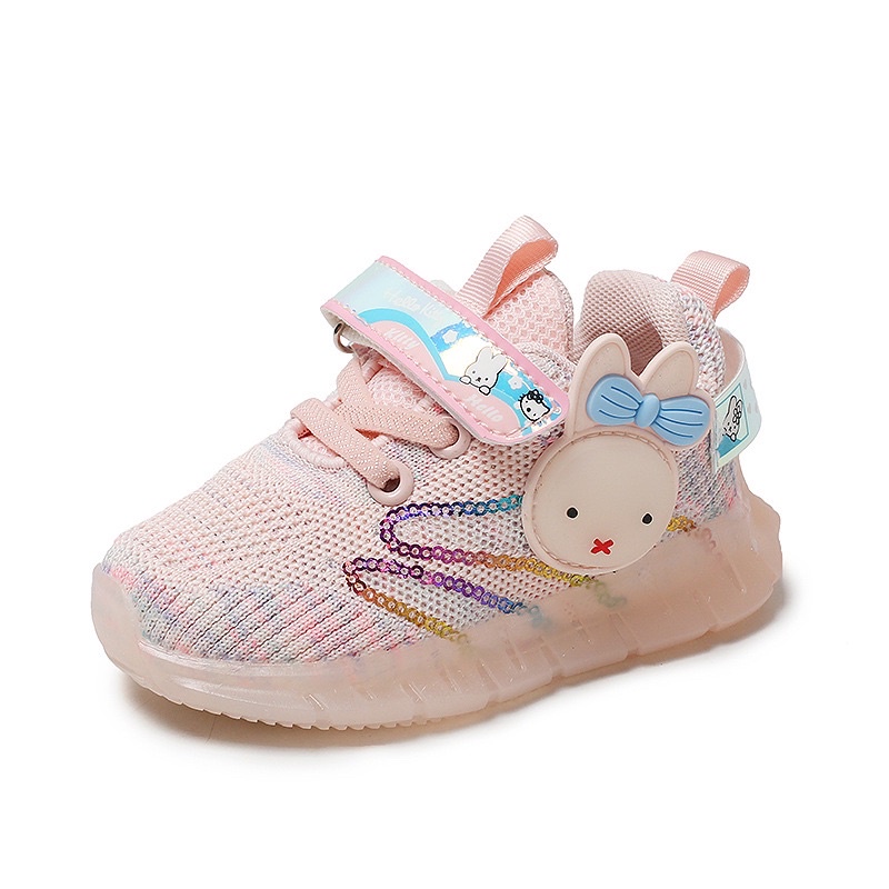 Sepatu Sneaker Anak Perempuan / Sepatu LED Anak Perempuan / Sepatu Anak Perempuan / Sepatu Nyala Anak Perempuan / Sepatu Kedap Kedip Anak Perempuan/ Sepatu Nyala Anak / Sepatu Sneaker Anak / Children Shoes / Girl Shoes / Kids Shoes