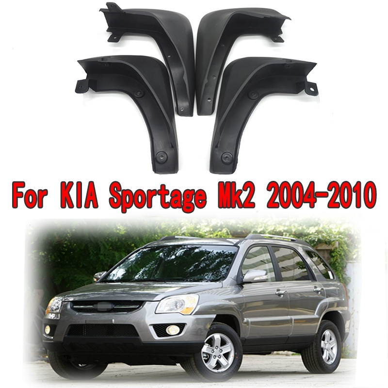 Mud Flap Pelindung Splash Untuk Fender Mobil KIA Sportage Mk2 Second Gen 2004-2008 2009 2010