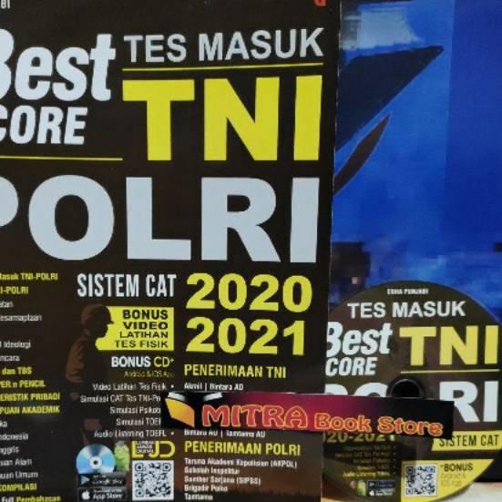 

WH8@8X Top .Best Score Tes Masuk TNI POLRI Sistem CAT 2021 + CD (B5)|..!!
