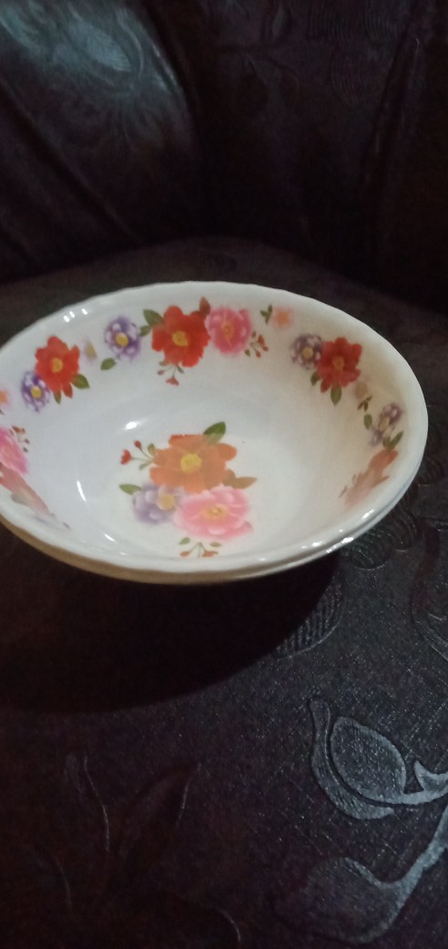 Mangkok Melamine Motif Bunga