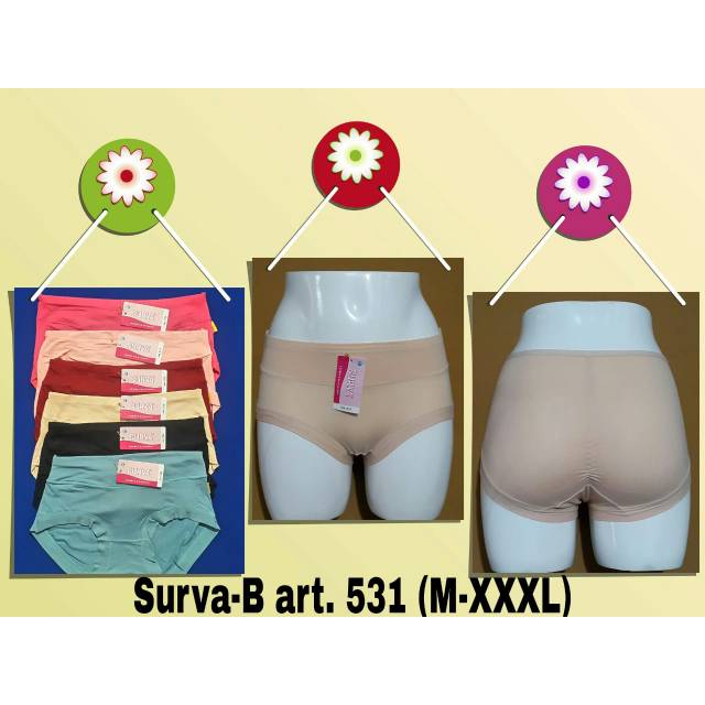 Celana Dalam Katun Lycra Surva 531