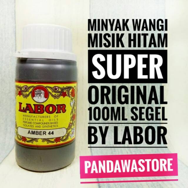 Bibit parfum misik hitam /amber 44