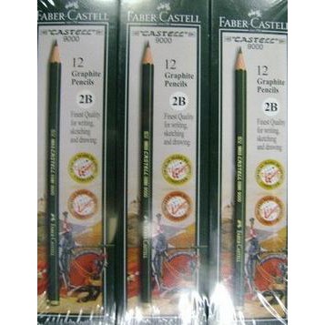 

♕ Faber Castell Pencil 2B (dozen) ♫