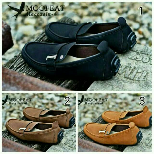 Sepatu casual santai kerja pria