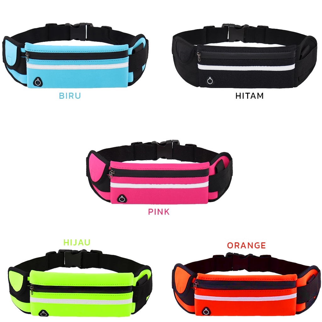 WAIST BAG sport belt outdoor mini dompet pinggang Baru - BGO-109