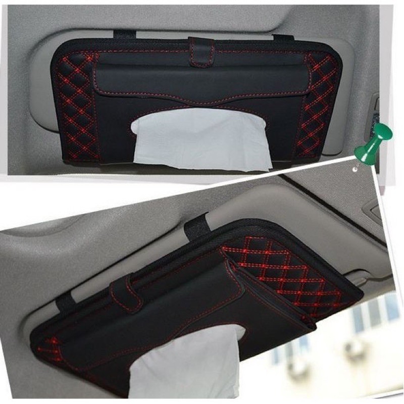 tempat tissue mobil sunvisor Tempat Tisu Mobil Sunvisor Tempat CD Kaset Tissue TEMPAT CD / TEMPAT TISU DAN CD SUN VISOR Mobil Banyak Slot Car Sunvisor