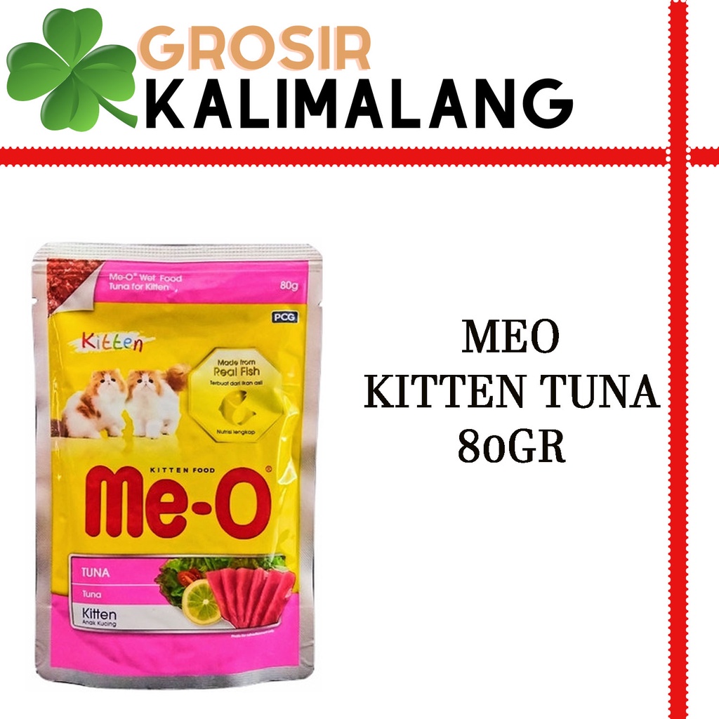 Meo Pouch Kitten Tuna 80gr