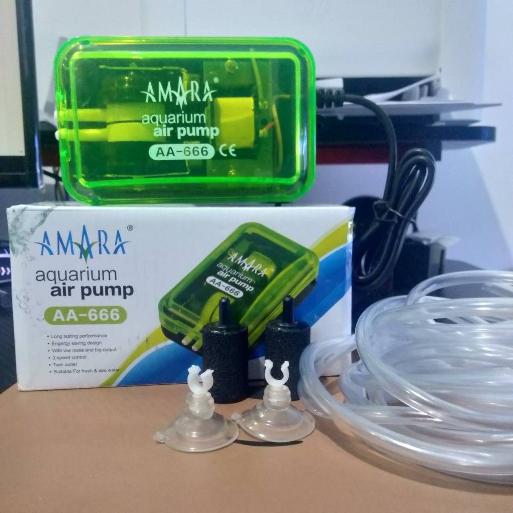 AERATOR AMARA AA 666 SET  AIRPUMP 2 LUBANG