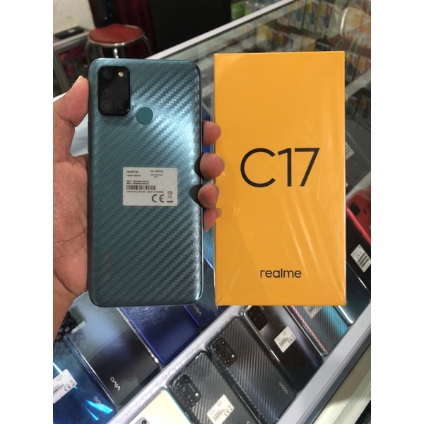 REALME C17 RAM 6/256GB SECOND BEKAS SEKEN FULLSET ORIGINAL