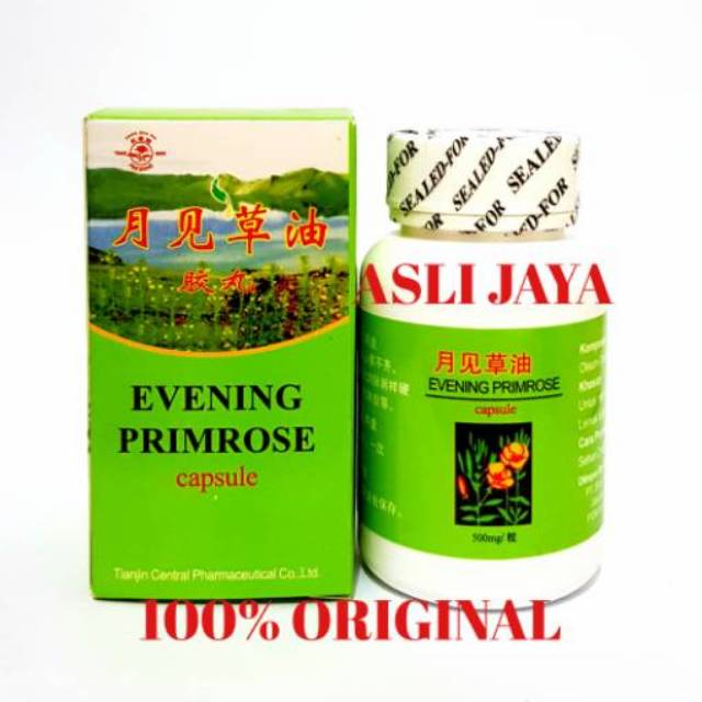 EVENING PRIMROSE CAPSULE (Menurunkan Lemak Tubuh)