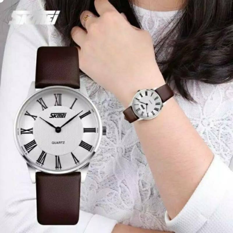 SKMEI 9092 ORIGINAL Jam Tangan Wanita Bisa Couple SKMEI Analog