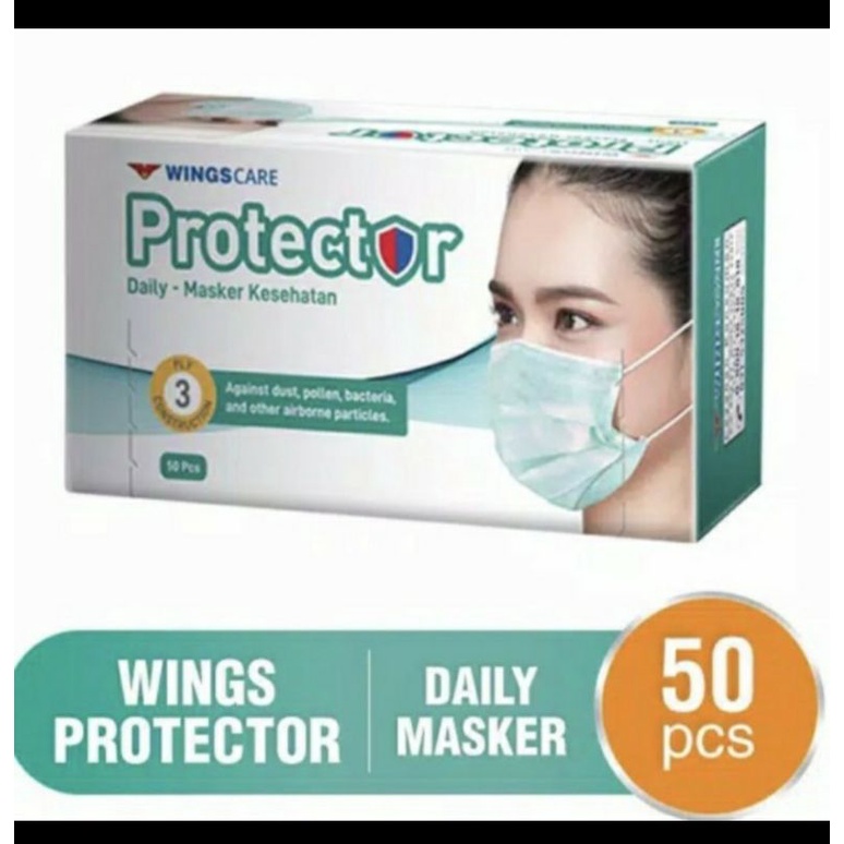 Wings Care Protector Surgical Masker 3 ply