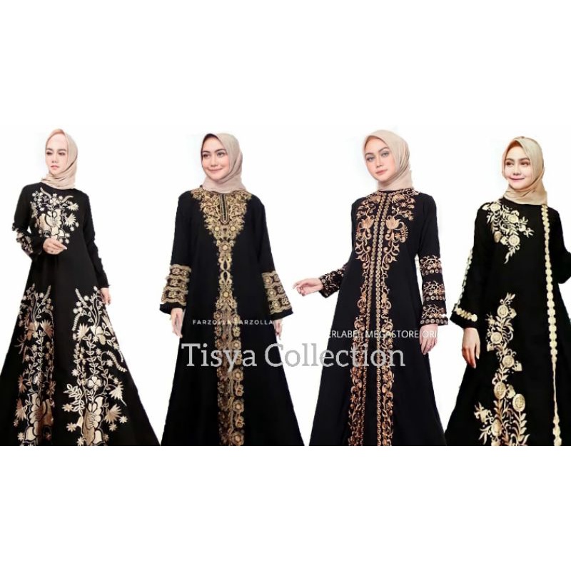 New abaya turkey gamis arab abaya bordir gamis saudi fashion muslim