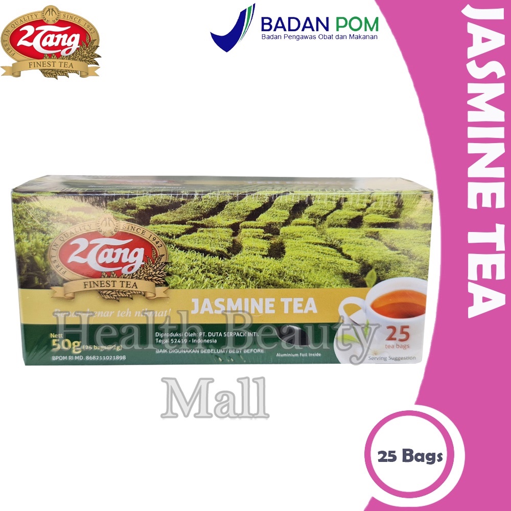 

2Tang Jasmine Tea Reguler Box = 25 Pcs - 2 Tang Teh Melati Celup 25Pcs