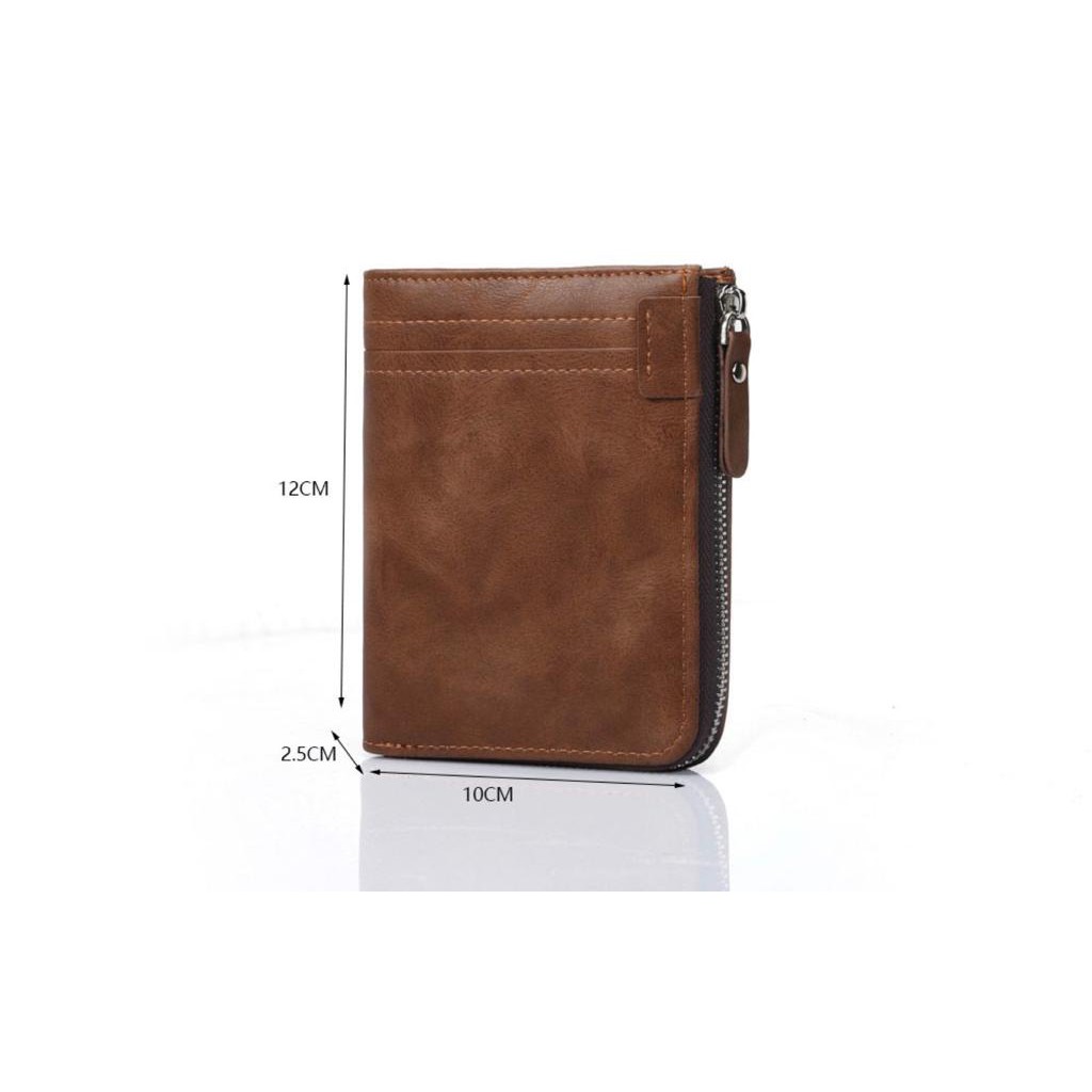 DOMPET PRIA RESLETING RFID D7008 - BISA COD / BAYAR DI TEMPAT