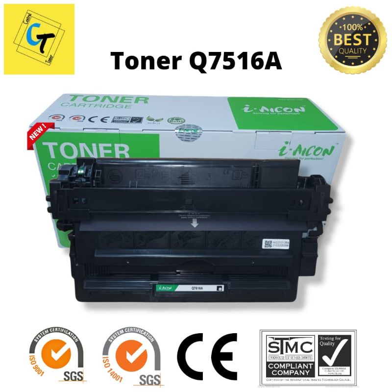 Toner Cartridge Compatible HP 16A Q7516A | Laserjet 5200/5200n/5200tn/5200dtn/5200L