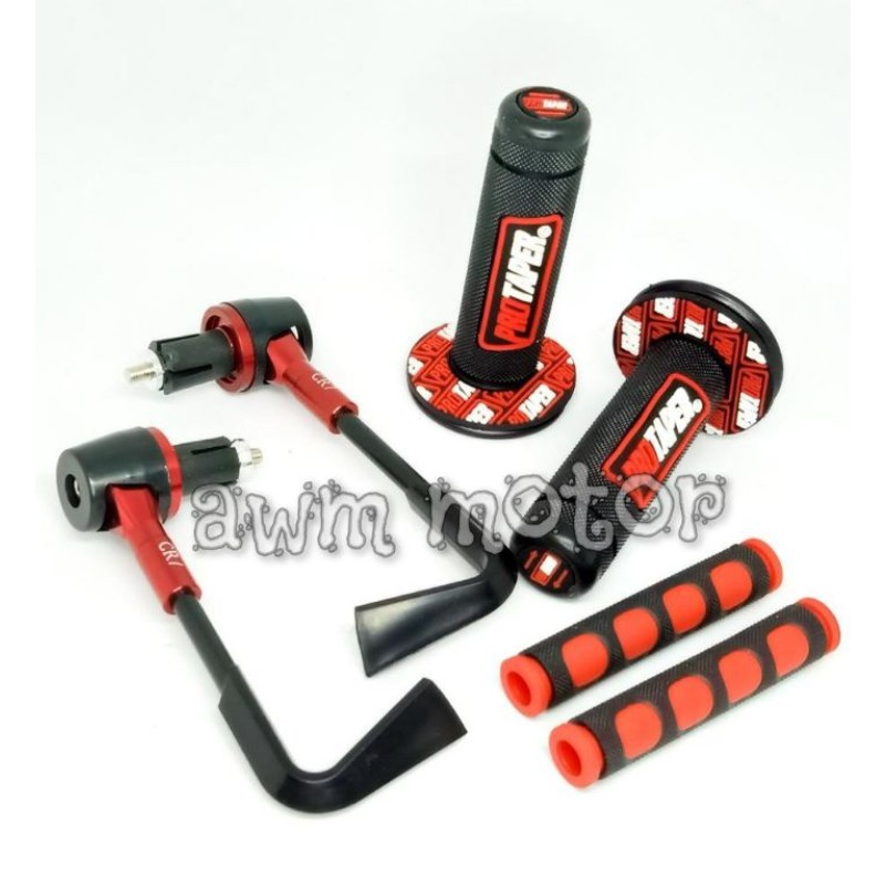 Handgip Protaper + Proguard L + Karet Handle Jari Universal Untuk Semua Motor