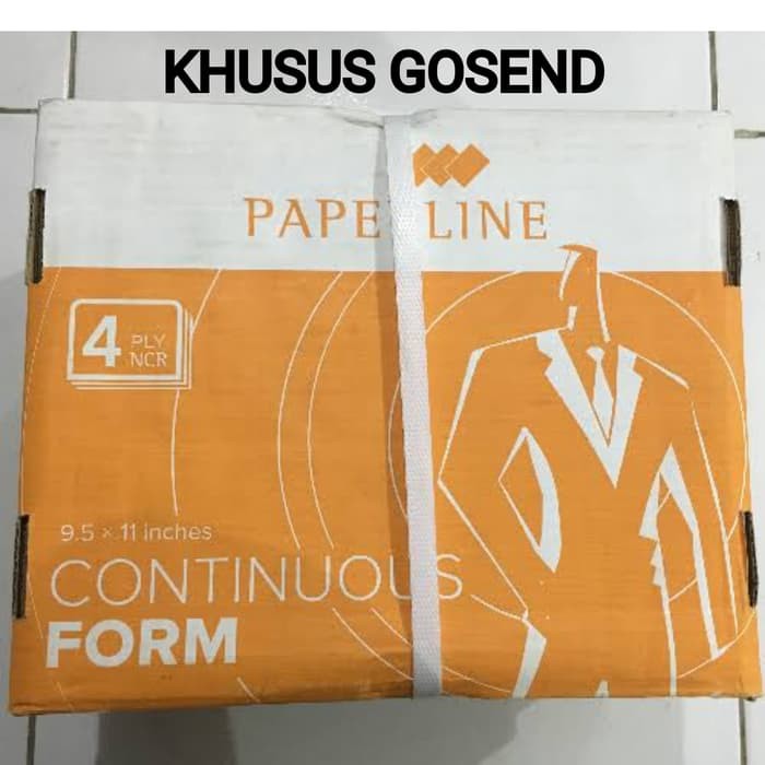 

GOSEND Continuos Form SIDU 4ply FULL 9,5x11/Kertas Komputer Print Paperline