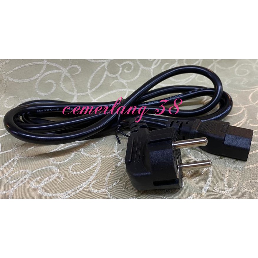 1.5m Kabel Power AC Cord Adaptor / CPU Monitor Computer PC / PC Standard