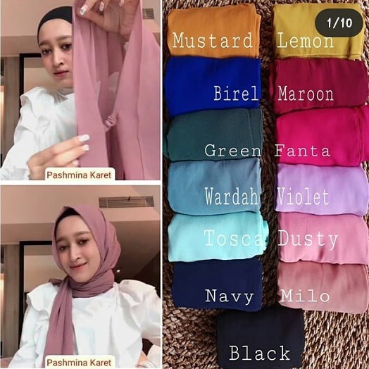 180x75 PASMINA KARET DAGU INNARA MEDINA | PASHMINA KARET CERUTY JUMBO-2