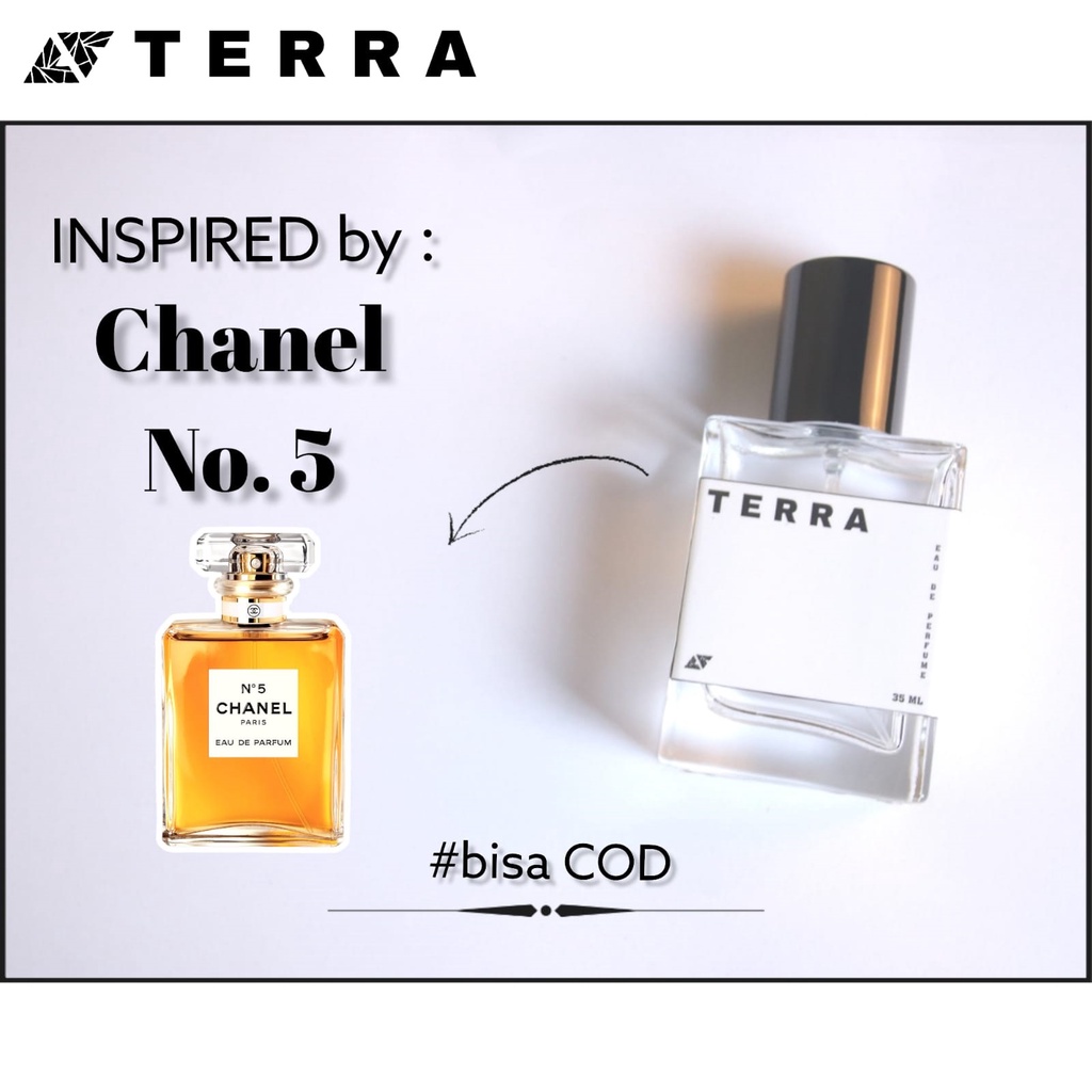 Parfum Murah Wanita Tahan Lama Chanel No.5 35ml by Terra Perfume
