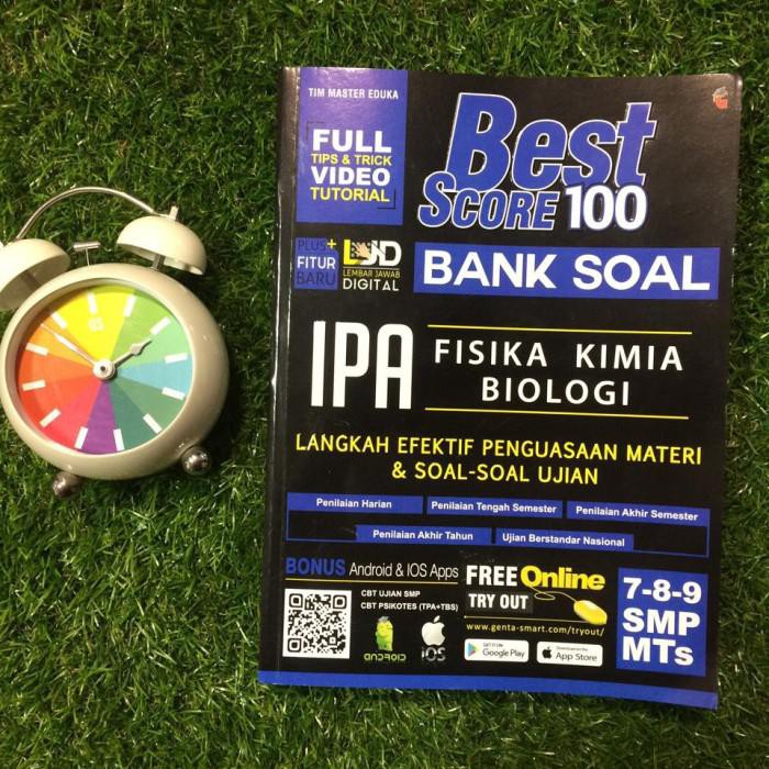 Best Seller Best Score 100 Bank Soal Ipa Smp Mts Kelas 7 8 9 Termurah Shopee Indonesia