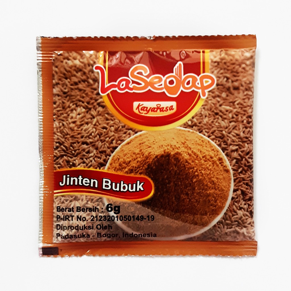 

Jinten Bubuk Sachet Asli Rempah Bubuk LaSedap 6g bisa COD bumbudapurbintang