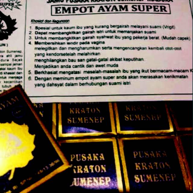 

EMPOT AYAM PUSAKA KERATON SUMENEP MADURA