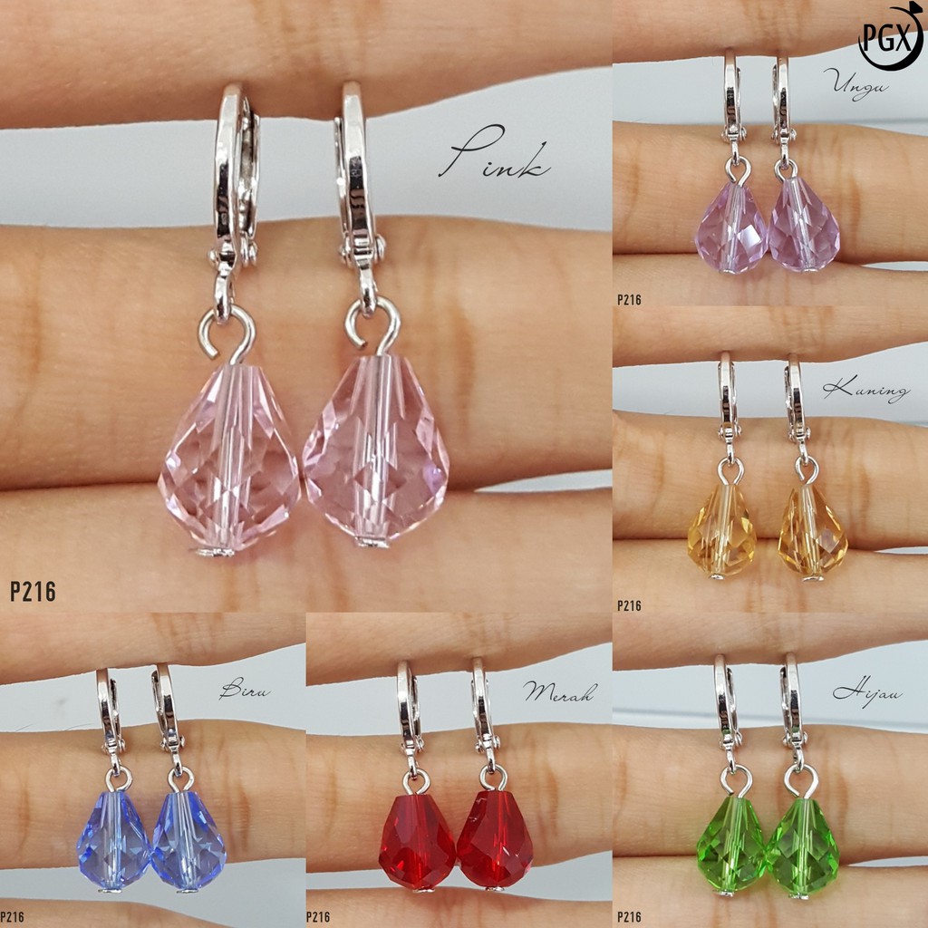 PGX Anting Jepit Xuping Lapis Emas Aksesoris Perhiasan Premium - P216