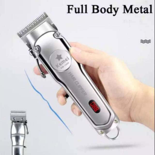 Kemei KM-1996 Hair Clipper Electric Mesin Pencukur Rambut KM1996 Original