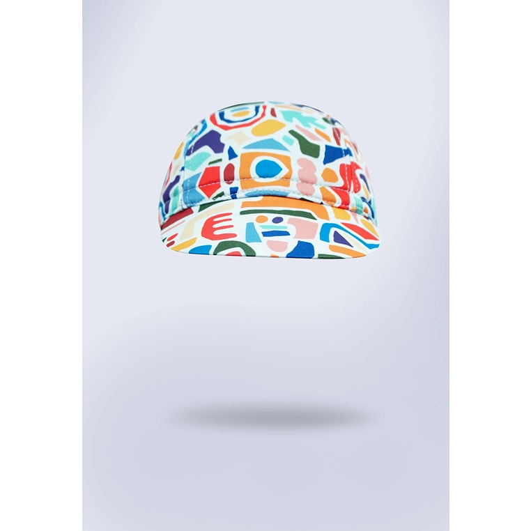 Trijee Cycling Cap V Series - Vogue White Red