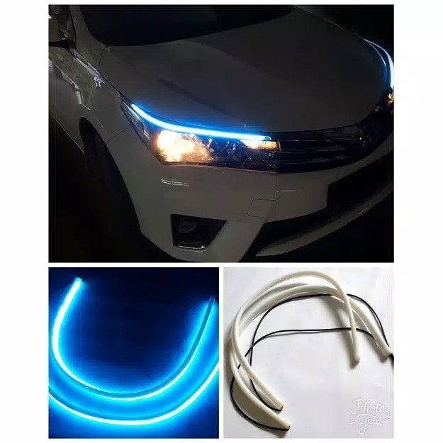 Lampu Alis motor beat vario150 mio soul gt next senja sein motor selang Lampu DRL motor Senja LED