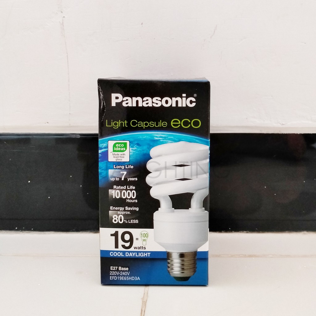 Lampu Panasonic Spiral ECO 19 watt
