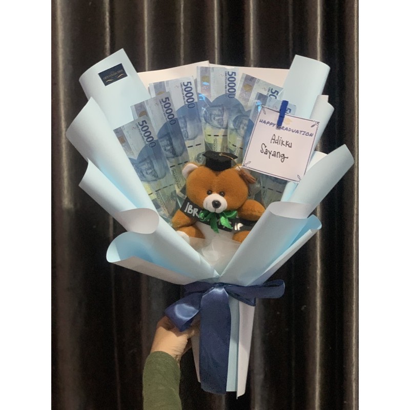 buket uang/boneka wisuda murah (harga jasanya saja)