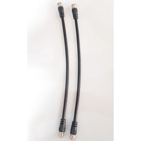 Kabel Jumper LNB 25 CM Kabel Parabola Dish C, Ku, S Band Rg6  f5 Jack f