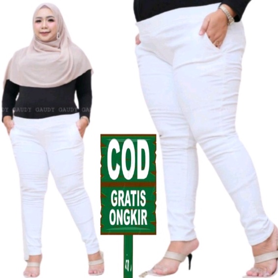 Celana Pinggang Karet, Pakaian Wanita, Celana Panjang, Celana Panjang & Legging, Celana panjang wani