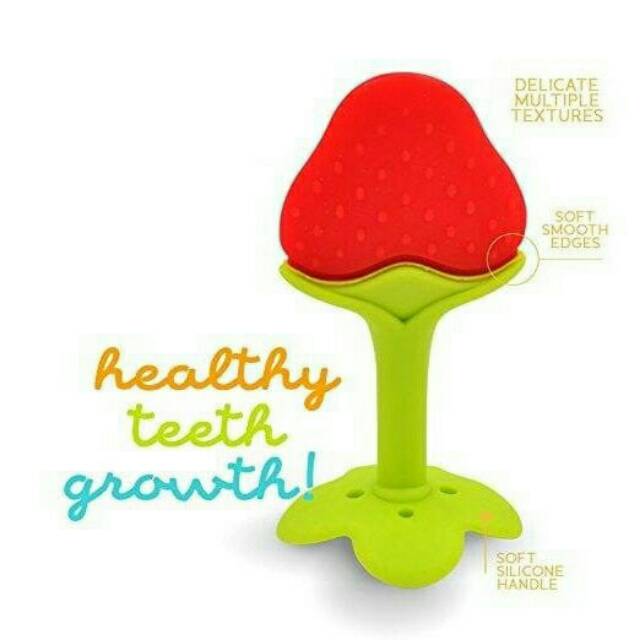 Gigitan bayi Fruit teether standing BPA FREE RAC 9965. 66.  67 S1