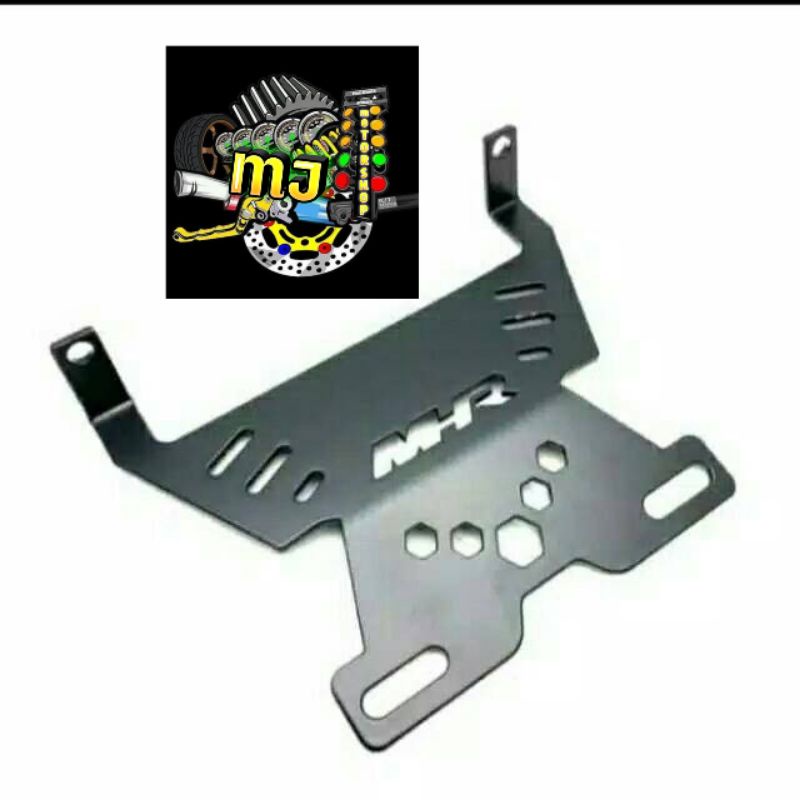 Breket Tatakan Plat Nomor Model Kumis  Ready Buat Motor Nmax Lama , Nmax New 2020 , Pcx 2018 , Aerox