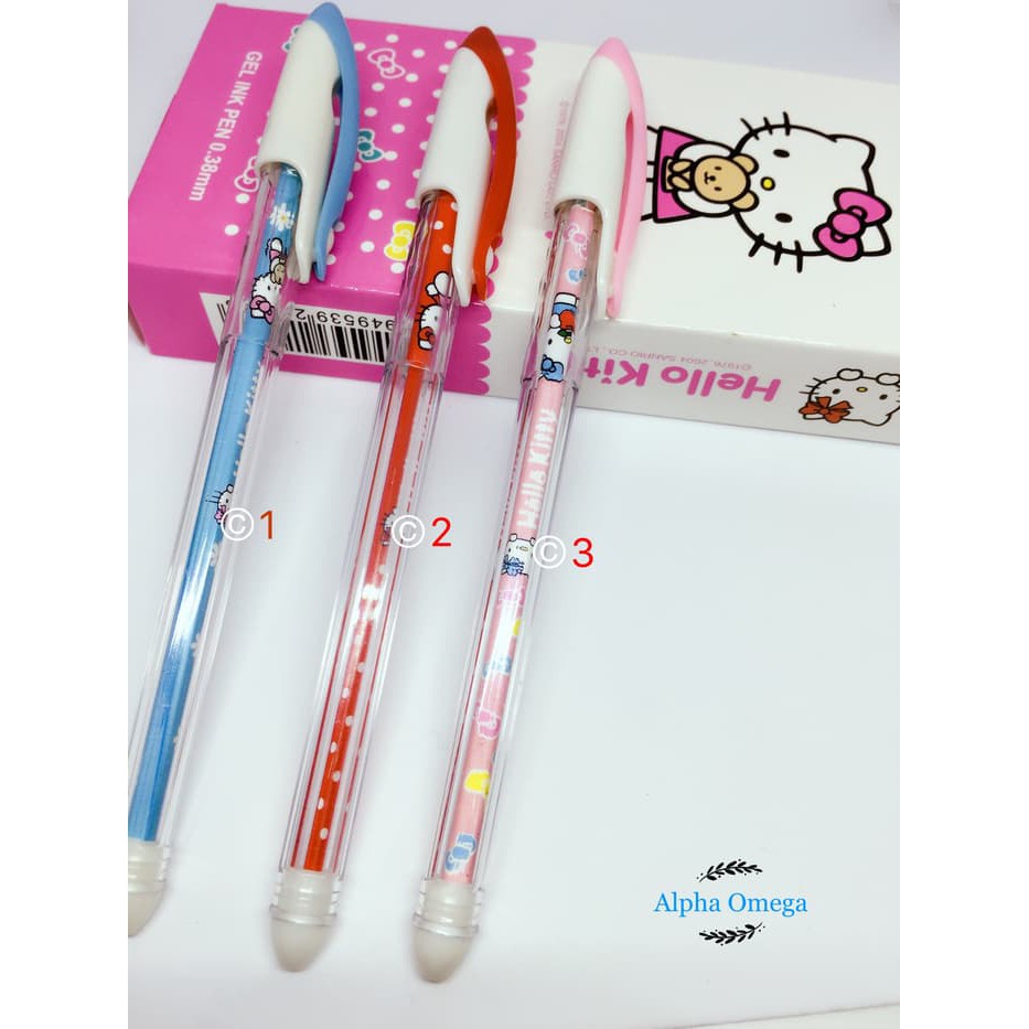

Pulpen Gel / Pen Gel Kartun Lucu & Super Heroes 0.38mm