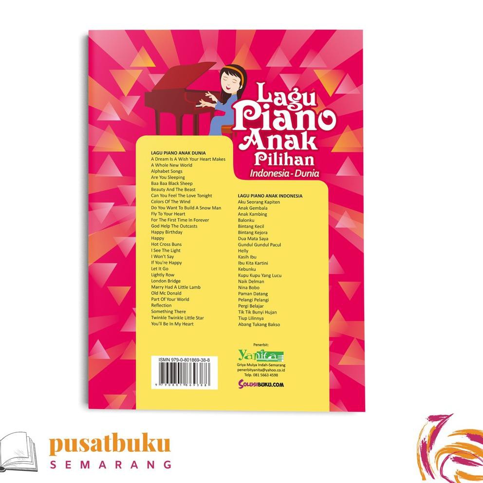 Buku Musik Lagu Piano Anak Pilihan Kode F6131 Shopee Indonesia