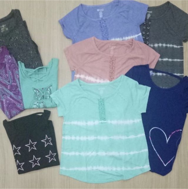 Mix tee size 5-16y