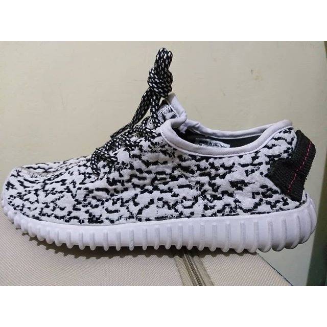 Sepatu adidas yezzy kids junior sale limited stok white oreo putih Sneakers anak lucu murah keren