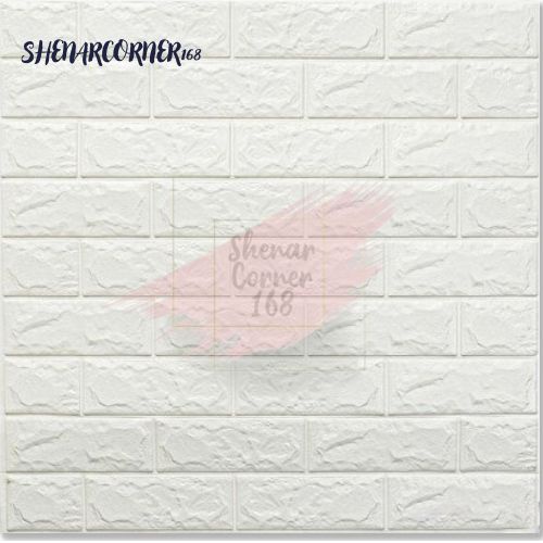 WALLPAPER FOAM 3D / WALLPAPER MOTIF BATU BATA UK 70 X 77CM / WALLPAPER STIKER DINDING 3D KAMAR TIDUR RUANG TAMU , SHENARCORNER168