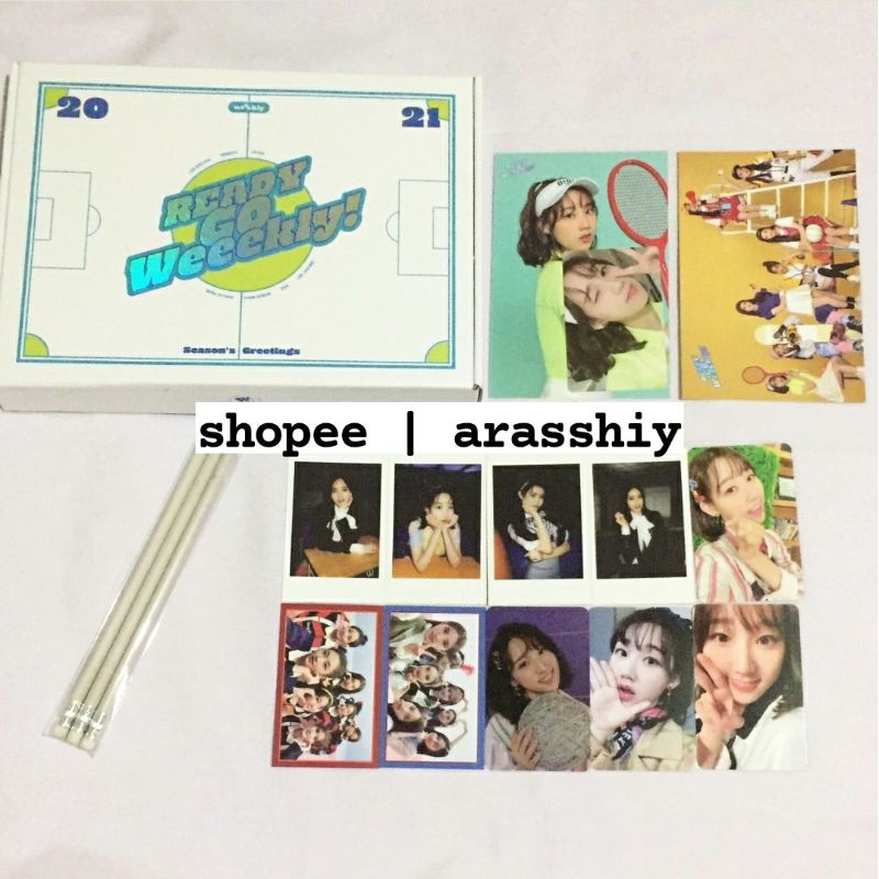 [Official] Weeekly Album Benefit Photocard PC Season Greeting SG 2021