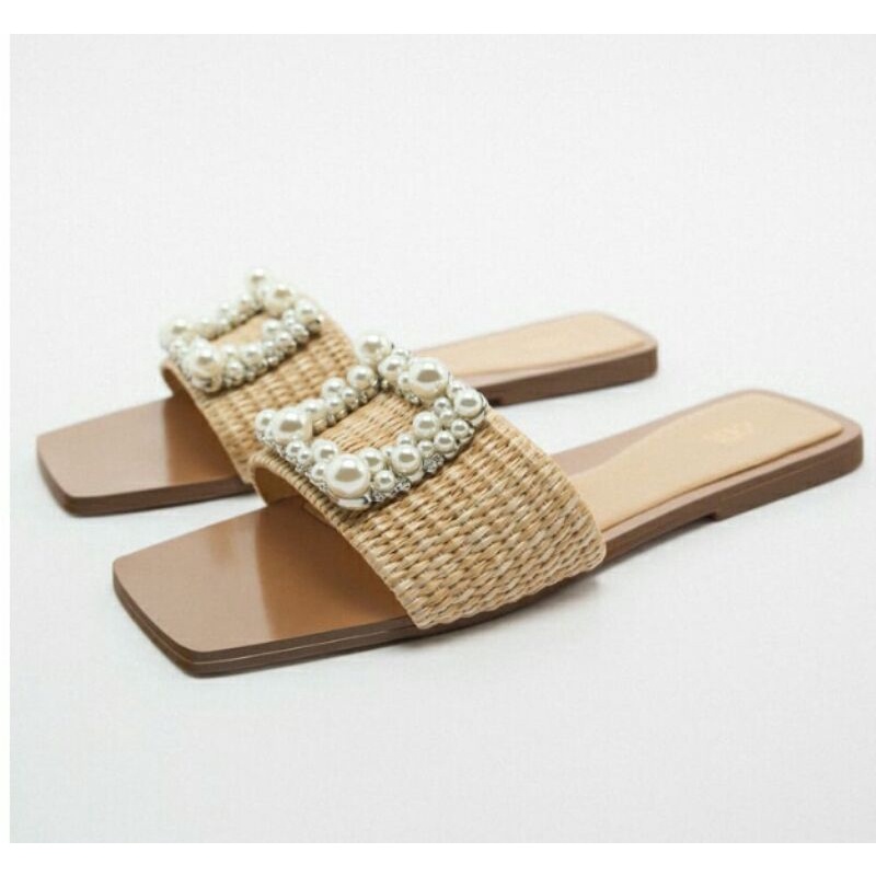 Jastip Sandal Wanita Zara/Sandal Flat Zara Wanita