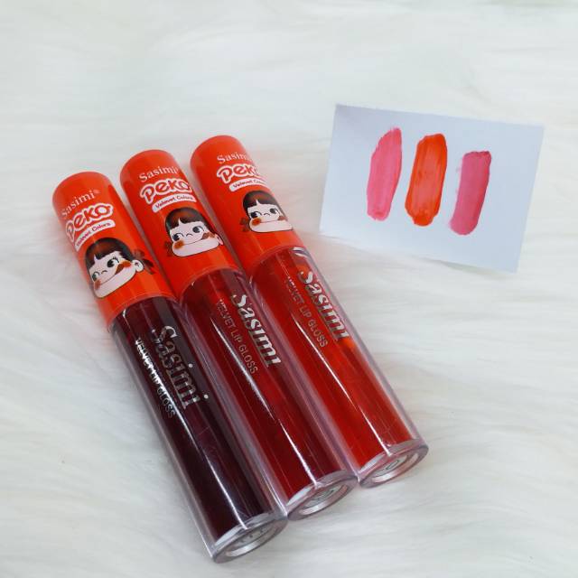 LIP TINT ❤ SASIMI PEKO 3.PCS / NO.S1818