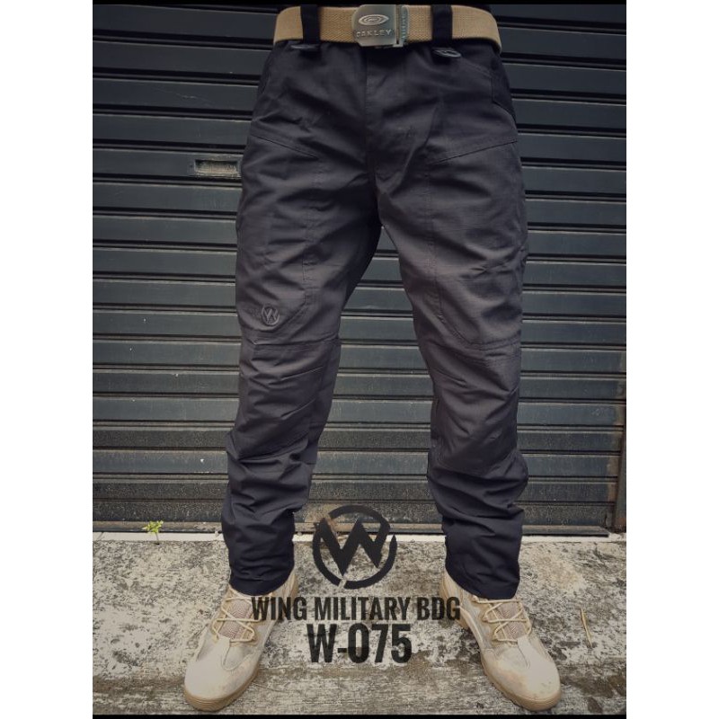 Celana terbaru By WING MILITARY BDG PANTS W-075 bahan ripstop