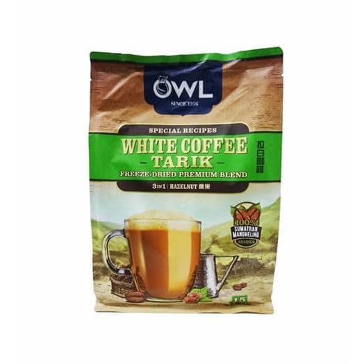 

Owl White coffee tarik Hazelnut - kkp2207