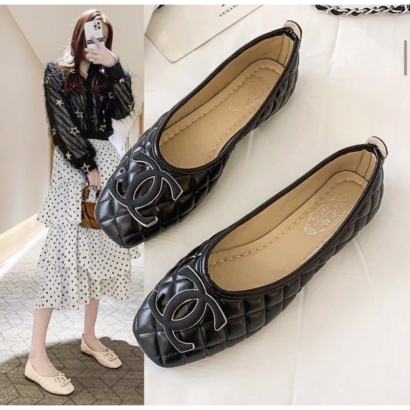 flatshoes wanita 20216 import realpict